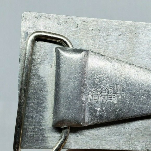 Wildlife Conservation 8 Cents Trout Belt Buckle - Picture 5 of 10